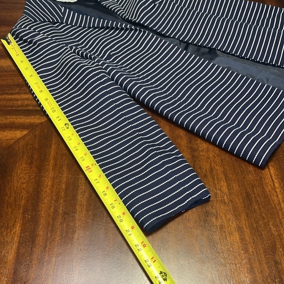 TALBOTS Blue & White Size 2 Blazer Suit Jacket - Picture 4 of 9